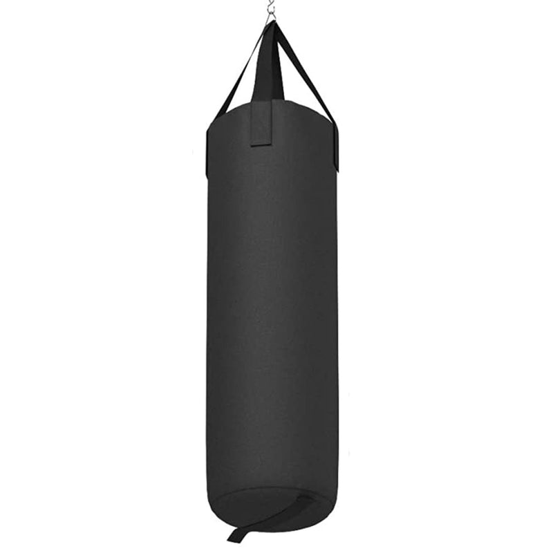 Everlast MMA 70lb Polycanvas Gym Boxing Punching Heavy Bag, Black (Open Box)