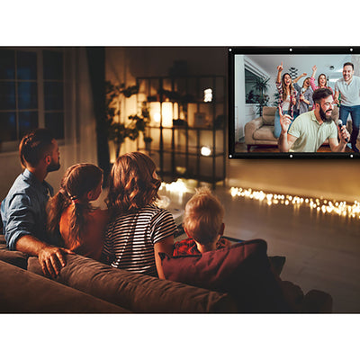 Minolta MN682 120 In 16:9 Indoor & Outdoor Folding Home Theater Projector Screen - VMInnovations