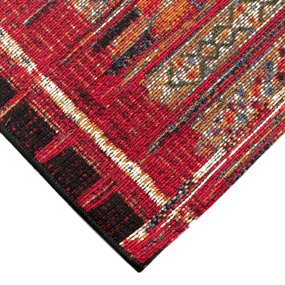 Liora Manne Marina Indoor Outdoor Rug, Tribal Stripe, 3' 3" x 4' 11" (Open Box) - VMInnovations