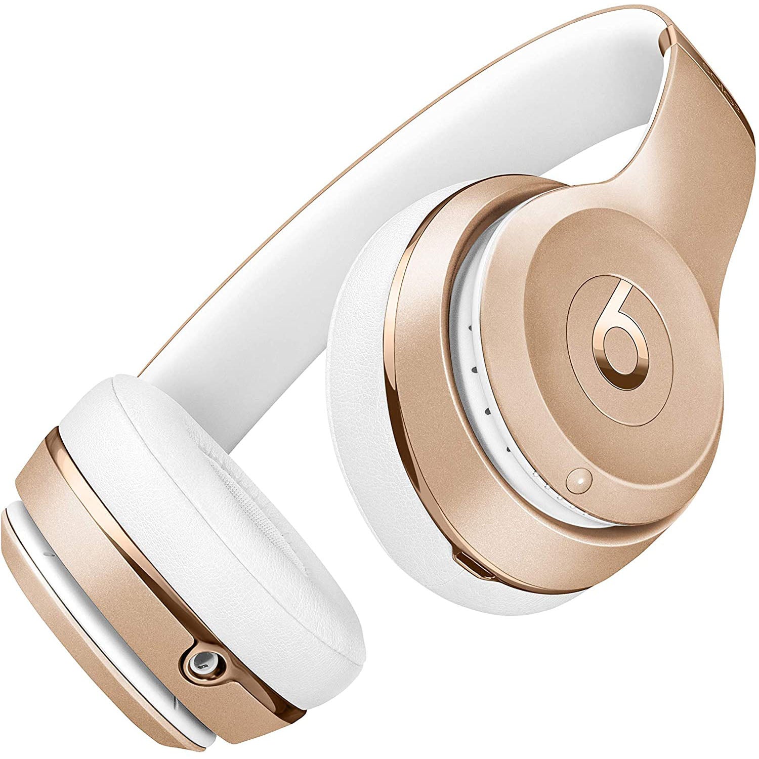 Beats Solo3 On Ear Bluetooth Headphones w/ Apple W1 Chip and Microphone, Gold