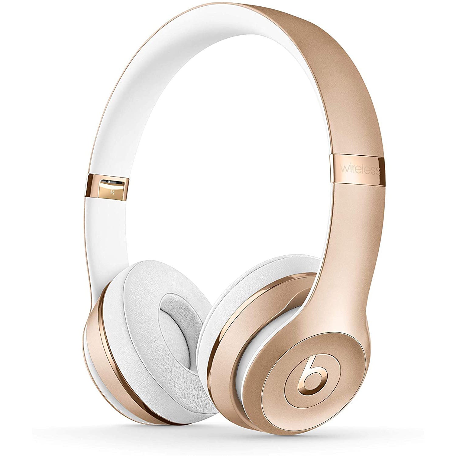 Beats Solo3 On Ear Bluetooth Headphones w/ Apple W1 Chip and Microphone, Gold