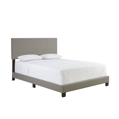 Boyd Sleep Montana Queen Bed Frame Foundation and Headboard, Grey (Open Box)