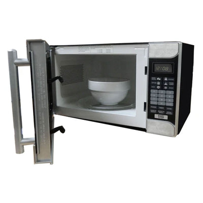 Avanti 700W 0.7 Cubic Foot Countertop Kitchen Microwave Oven, Black (For Parts)