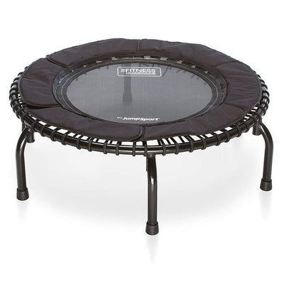 JumpSport 250 In Home Cardio Rebounder Mini Trampoline and DVD, Black (Used)