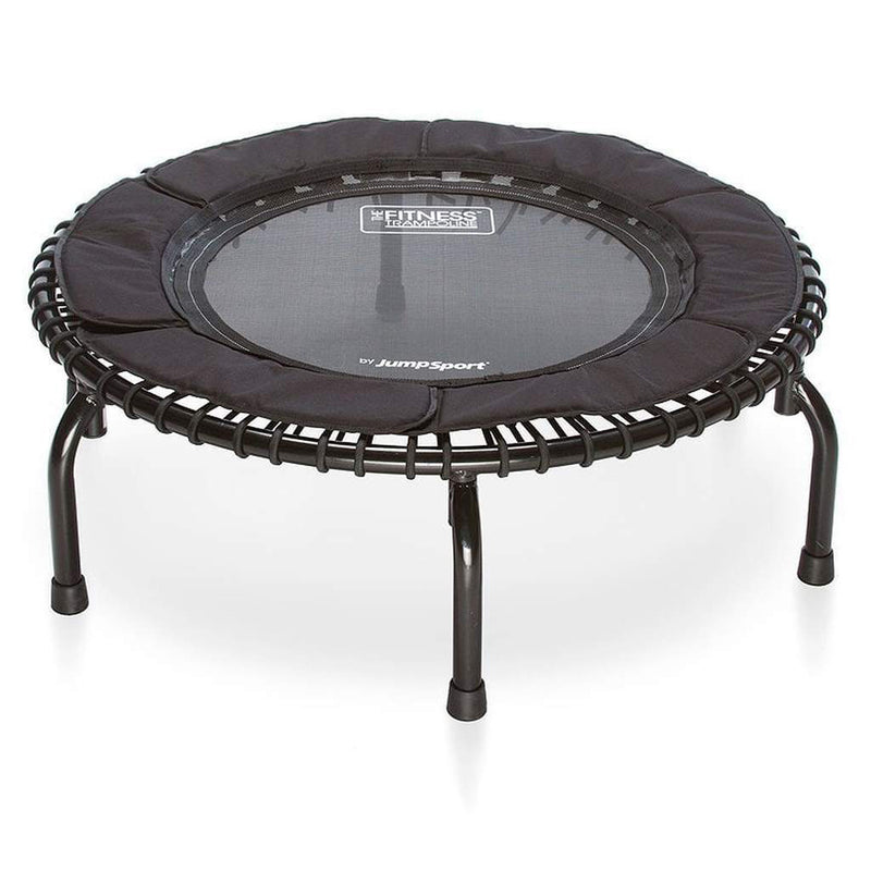 JumpSport 250 In Home Cardio Rebounder Mini Trampoline and DVD, Black (Used)