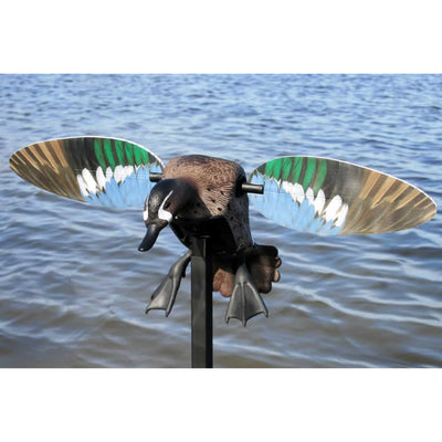 Mojo Elite Series Blue Wing Teal Spinning Wing Duck Decoy with Pole (For Parts)