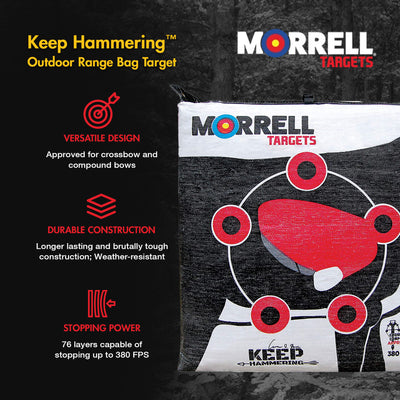 Morrell Outdoor Keep Hammering 54Lb Adult Field Point Archery Bag Target (Used) - VMInnovations