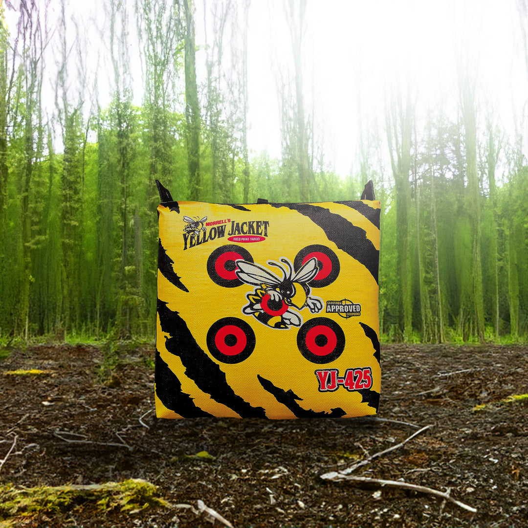 Morrell Yellow Jacket Outdoor Portable Field Point Archery Bag Target (4 Pack)