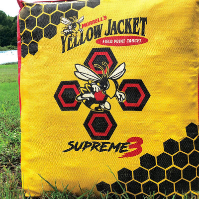Morrell Yellow Jacket Supreme 3 28 Pound Field Point Archery Bag Target (2 Pack)