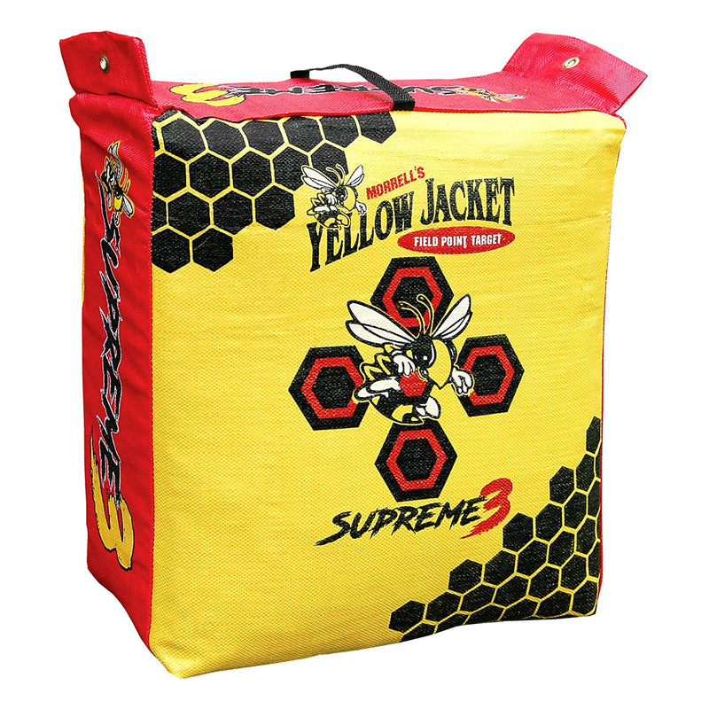 Morrell Yellow Jacket Supreme 3 28 Pound Field Point Archery Bag Target (4 Pack)