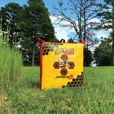 Morrell Yellow Jacket Supreme Bag Target with HME Products 30 Inch Target Stand