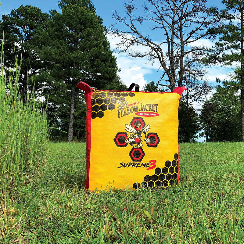 Morrell Yellow Jacket Supreme 3 28 Pound Field Point Archery Bag Target (2 Pack)