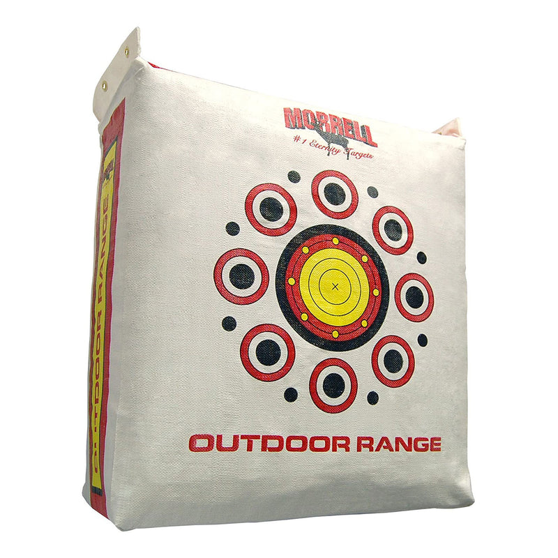 Morrell Weatherproof Range Adult Field Point Archery Bag Target, White (2 Pack)