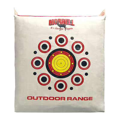 Morrell Weatherproof Range Adult Field Point Archery Bag Target, White (2 Pack)