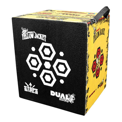 Morrell Yellow Jacket 380 FPS Dual Threat Cube Archery Target w/ Stand (2 Pack)