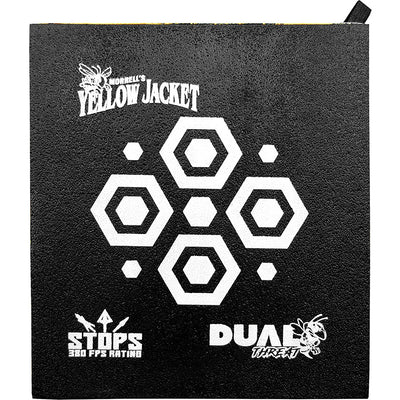 Morrell Yellow Jacket 380 FPS Dual Threat Cube Archery Target w/ Stand (2 Pack)