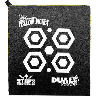 Morrell Yellow Jacket 380 FPS Dual Threat Cube Archery Target w/ Stand (2 Pack)