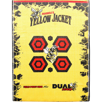 Morrell Yellow Jacket 380 FPS Dual Threat Cube Archery Target w/ Stand (2 Pack)