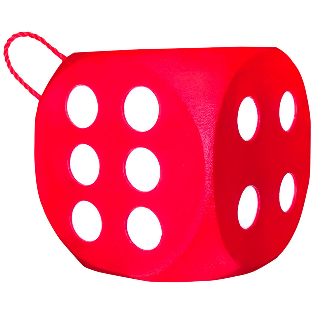 Morrell Big High Roller 17 Pound 6 Sided Any Tip Dice Cube Archery Target, Red - VMInnovations