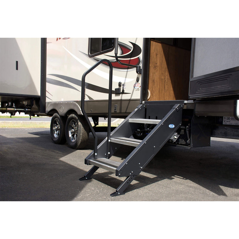MORryde StepAbove 34-37 Inch Portable RV Camper Motorhome Staircase (Used)