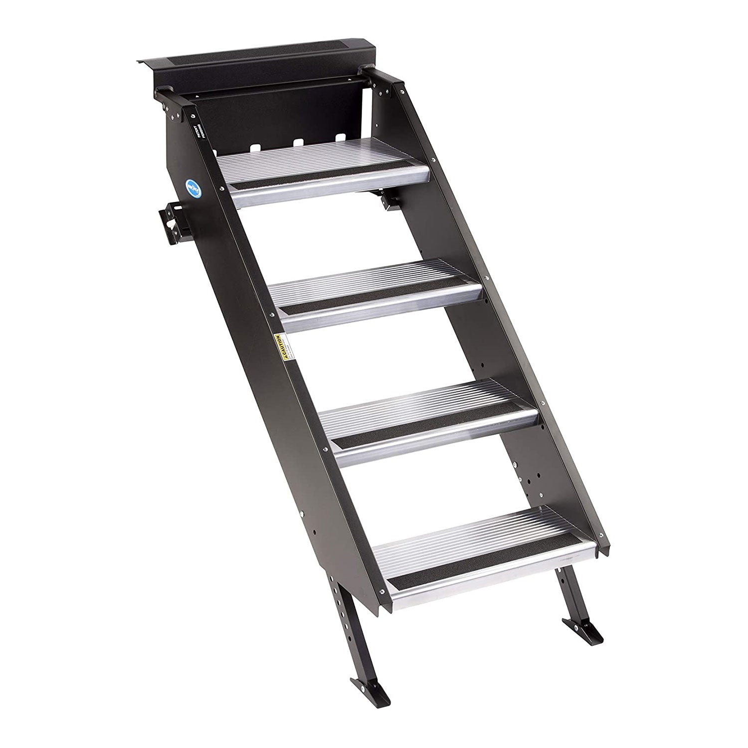 MORryde StepAbove 37.5 to 42 Inch 4 Step Portable RV Camper Motorhome Stairs