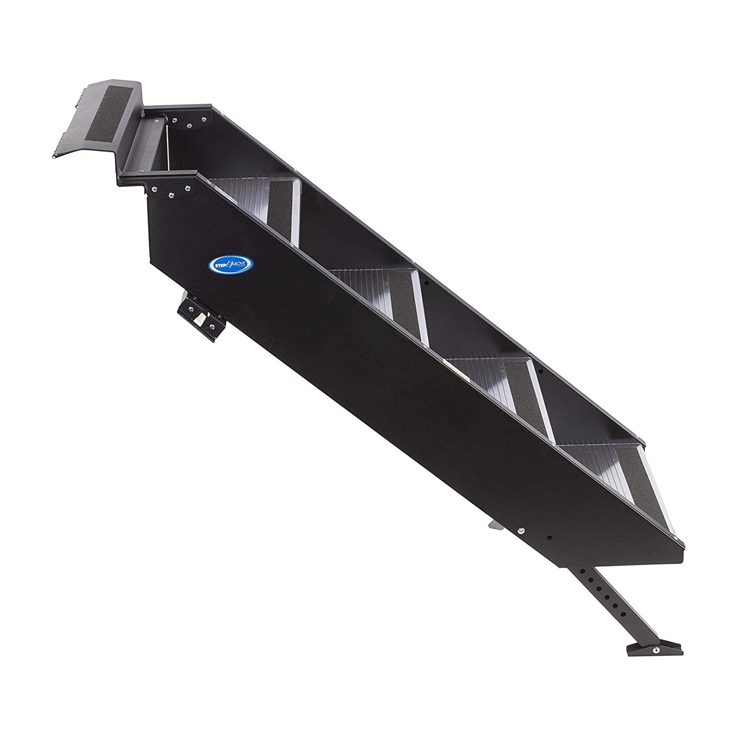 MORryde StepAbove 37.5 to 42 Inch 4 Step Portable RV Camper Motorhome Stairs