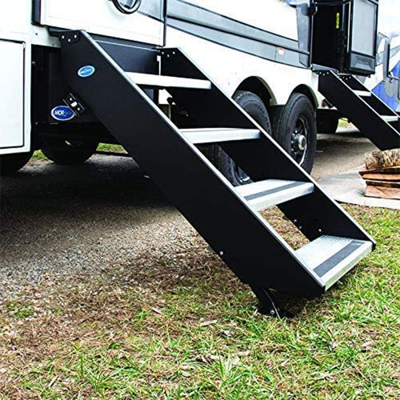 MORryde StepAbove 37.5-42 Inch 4 Step RV Camper Motorhome Stairs (For Parts)