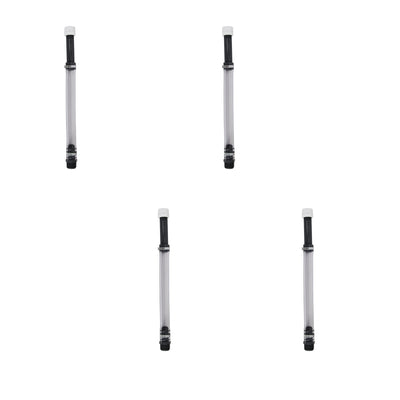 VP Racing Deluxe 14in Hose Kit Motorsport or Sportsman Containers w/Cap (4 Pack)