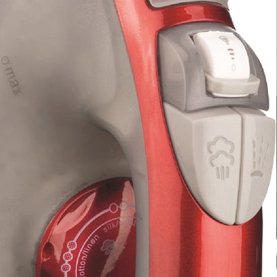 Brentwood 1000W Non Stick Home Laundry Clothes Vertical Steam Iron Red(Open Box) - VMInnovations