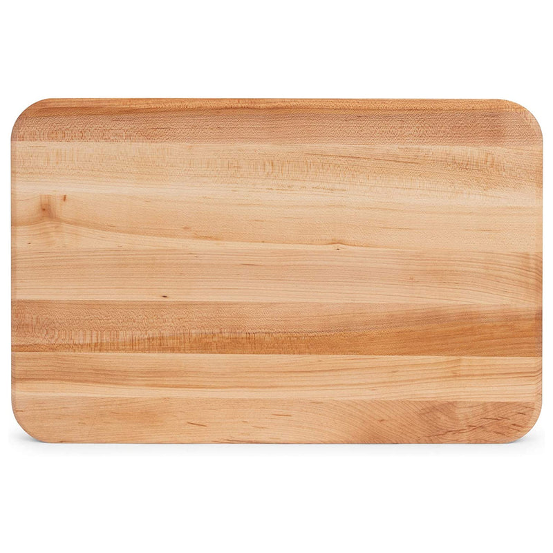 John Boos Maple Wood Edge Grain Reversible Cutting Board, 18 x 12 x 1.25 Inches