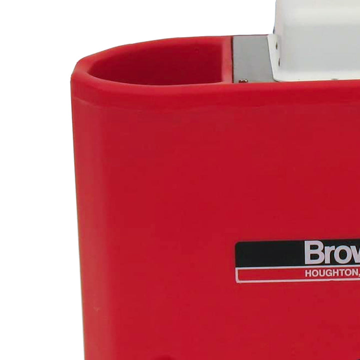 Brower MPO6E 250W Poly Plastic 6 Gallon Heated Outdoor Livestock Waterer, Red