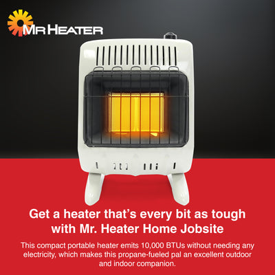 Mr. Heater Home Jobsite 10,000 BTU Vent Free Radiant Propane Heater (For Parts)