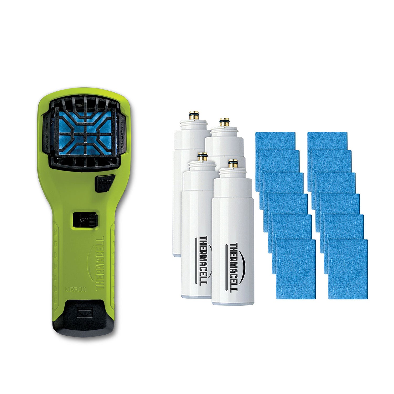 Thermacell MR300V Mosquito Repellent & Refill with 12 Mats & 4 Fuel Cartridges