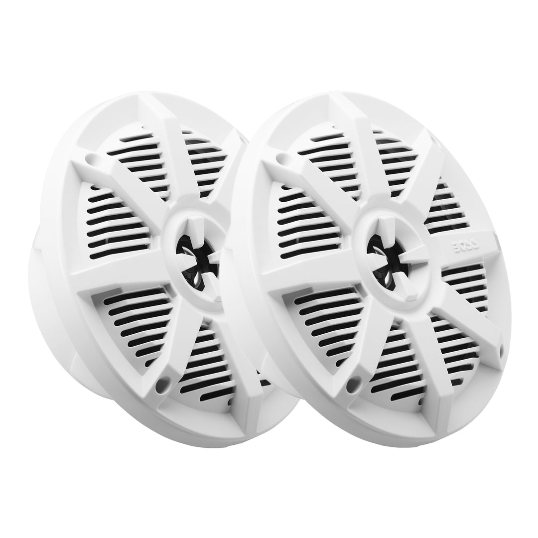 BOSS Audio 4 Pack MR62W 6.5" 2 Way 200W Marine Full Range Boat Speakers, 2 Pair