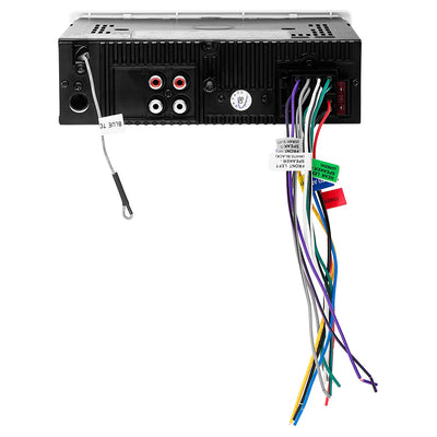 Boss Audio Systems MR762BRGB Single DIN Detachable Bluetooth Multimedia Player