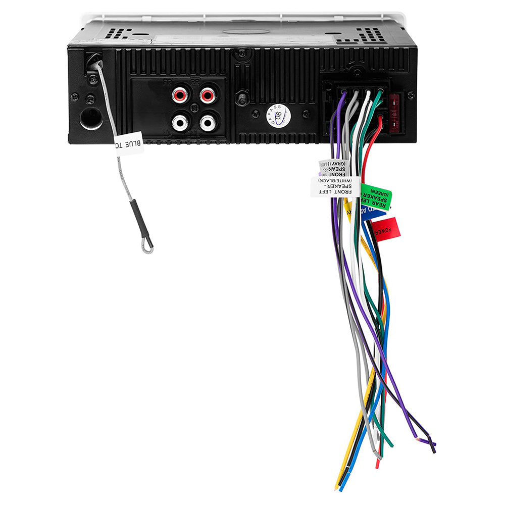Boss Audio Systems MR762BRGB Single DIN Detachable Bluetooth Multimedia Player