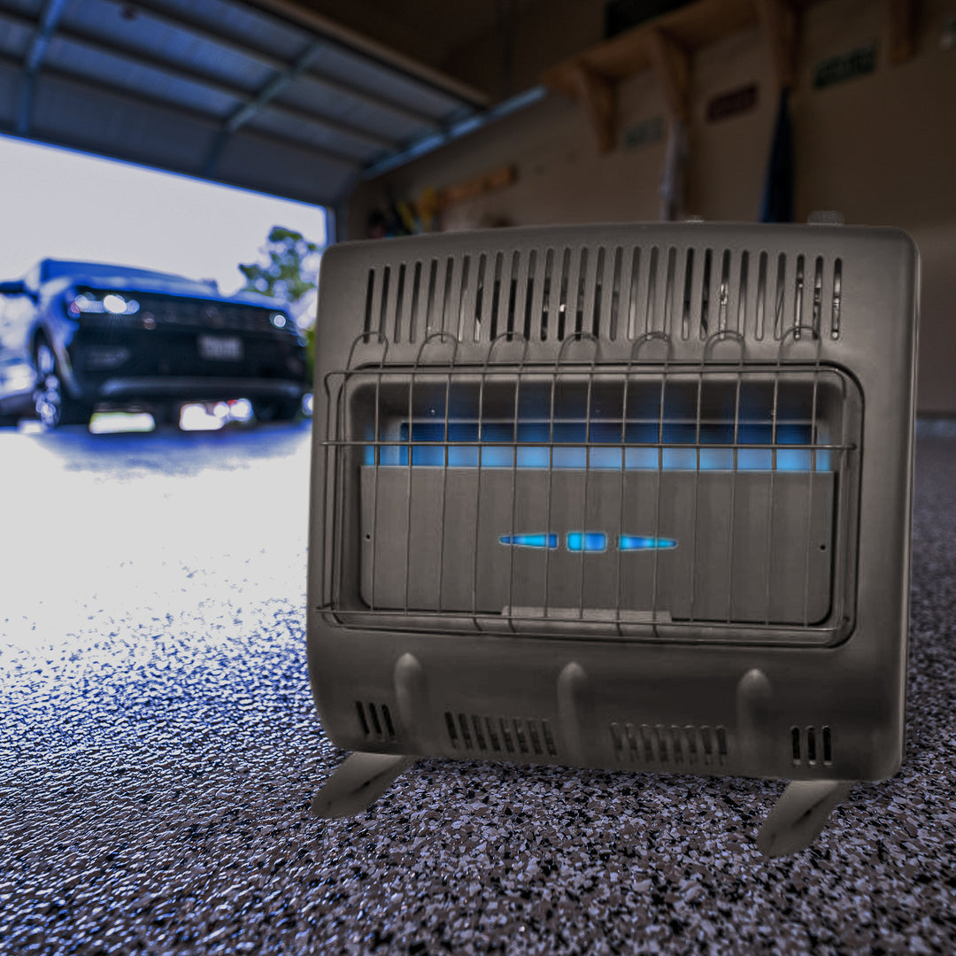 Mr Heater 30000 BTU Vent Free Blue Flame Natural Gas Space Heater (For Parts)