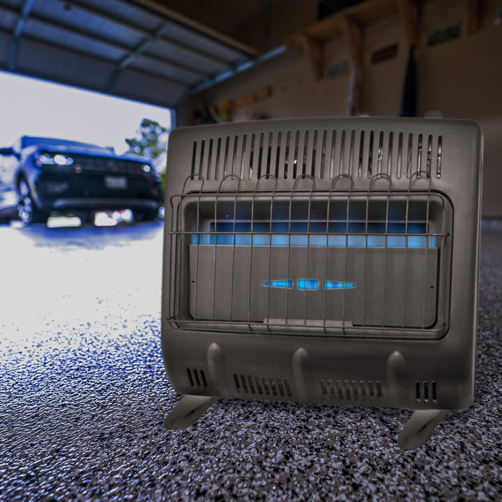 Mr Heater 30000 BTU Vent Free Blue Flame Natural Gas Space Heater (For Parts)