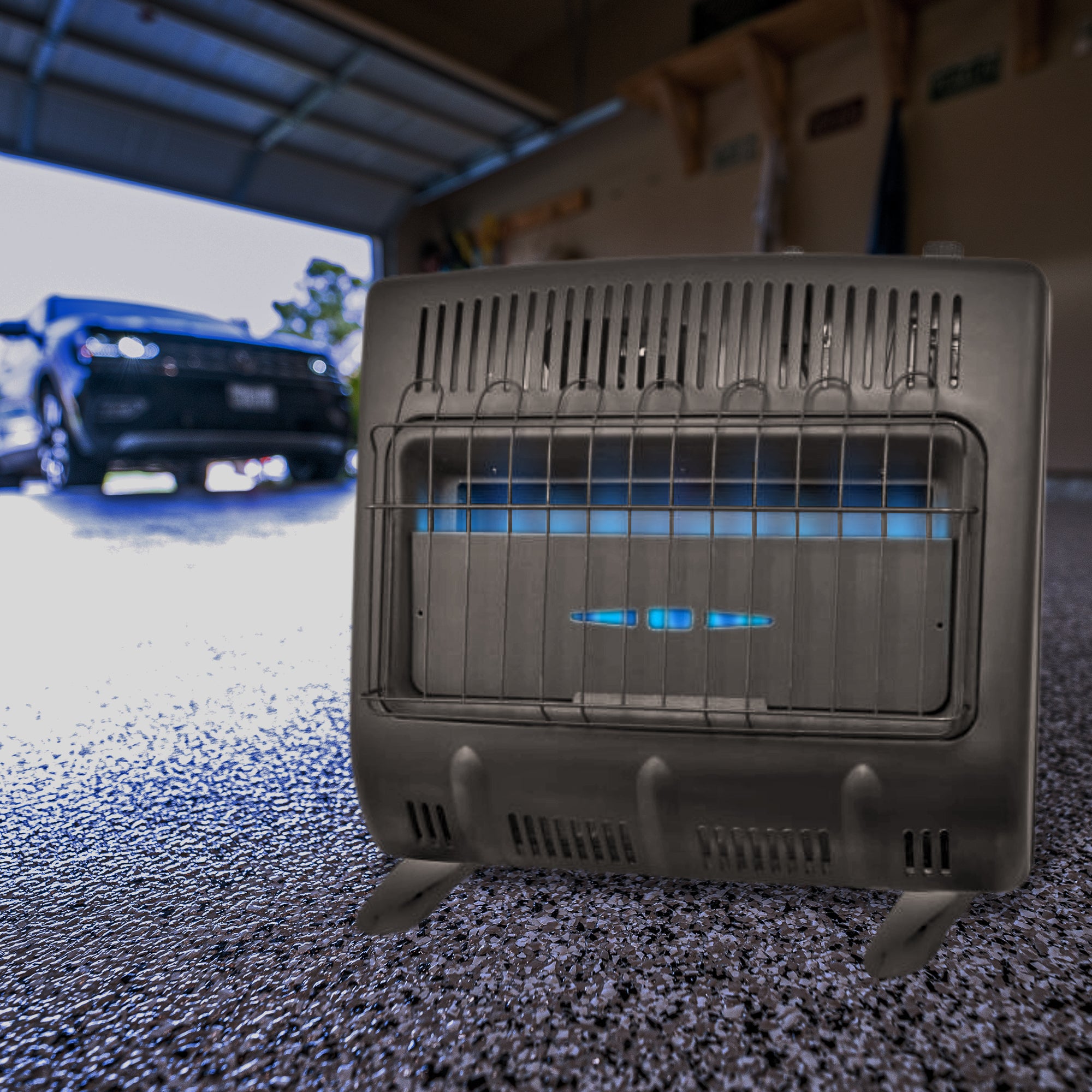 Mr Heater 30000 BTU Vent Free Blue Flame Natural Gas Space Heater (Used) - VMInnovations