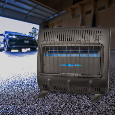 Mr Heater 30000 BTU Vent Free Blue Flame Natural Gas Space Heater (Used) - VMInnovations
