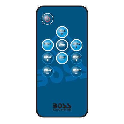 BOSS Audio Outdoor Marine 150 Watt 2 Way Full Range LED 5.25 Inch Speaker Pair