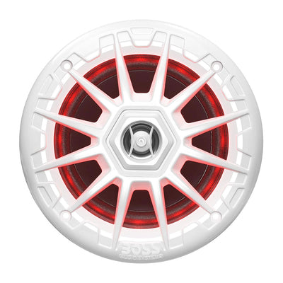 BOSS Audio Outdoor Marine 150 Watt 2 Way Full Range LED 5.25 Inch Speaker Pair
