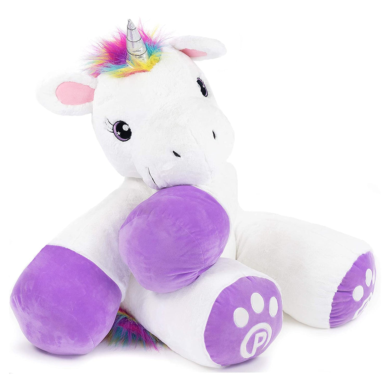 Plushible 44" Signature Soft Large Unicorn Stuffed Animal Plush Toy (Open Box) - VMInnovations