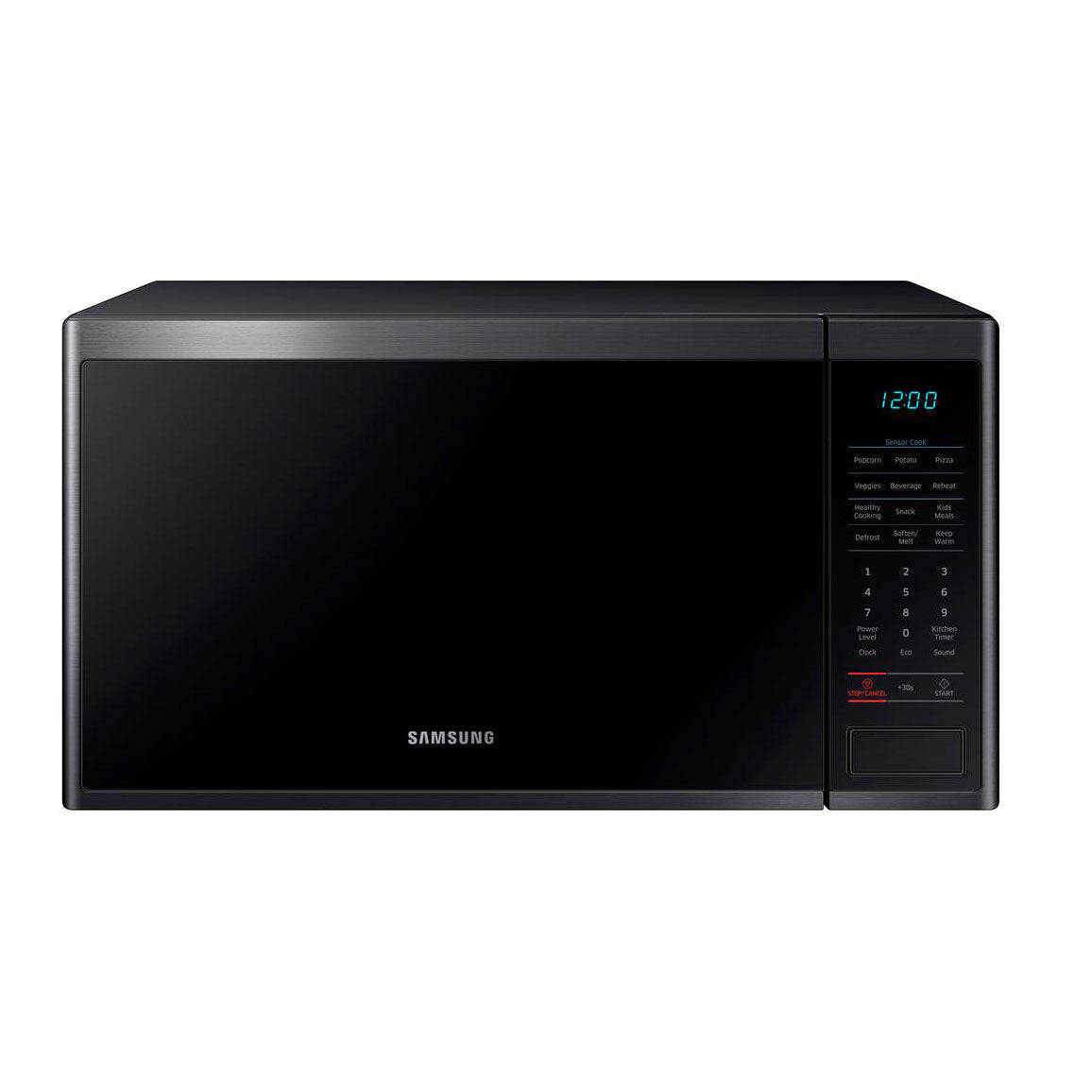 Samsung 1.4 Cubic Foot Countertop Microwave Oven, Black (Refurbished) (Open Box)