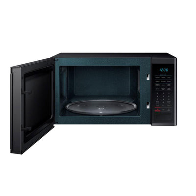 Samsung 1.4 Cubic Foot Countertop Microwave Oven, Black (Refurbished) (Open Box)