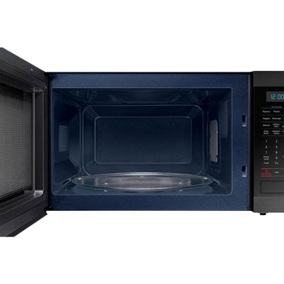 Samsung 1.9 Cubic Foot Countertop Microwave Oven, Black (Refurbished) (Damaged)