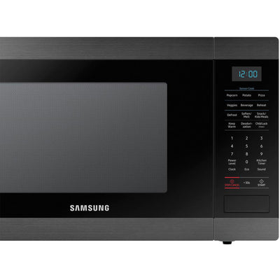 Samsung 1.9 Cubic Foot Countertop Microwave Oven, Black (Refurbished) (Damaged)
