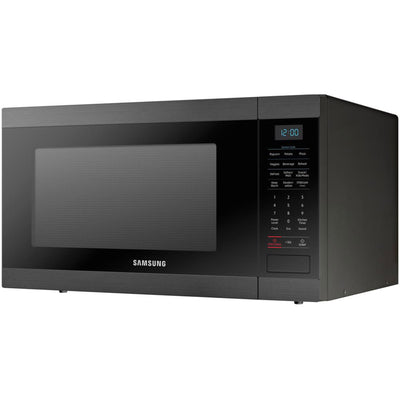 Samsung 1.9 Cubic Foot Countertop Microwave Oven, Black (Refurbished) (Damaged)