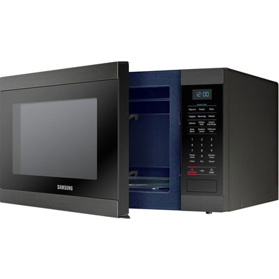 Samsung 1.9 Cubic Foot Countertop Microwave Oven, Black (Refurbished) (Damaged)