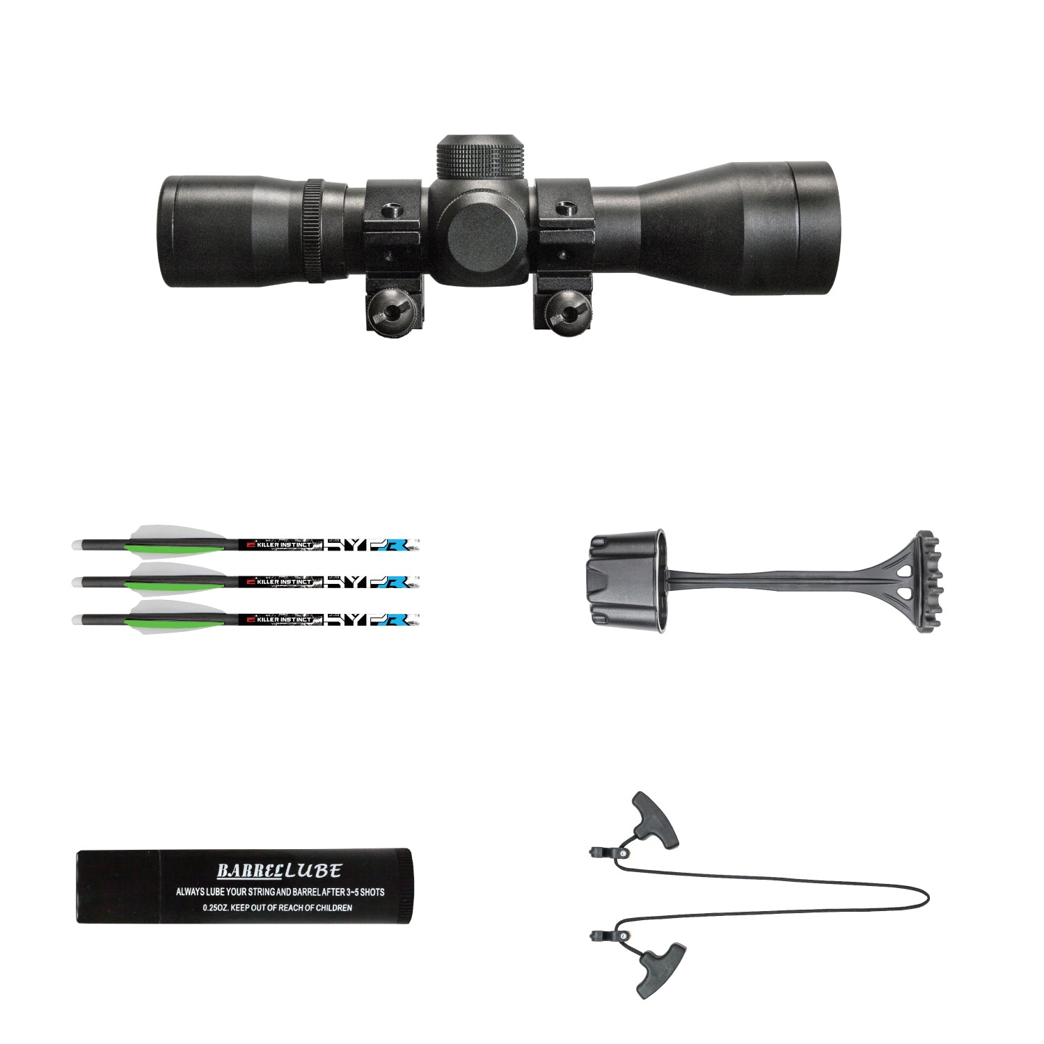 Killer Instinct Lethal 405 Crossbow Pro Package, Camo with Slayer Crossbow Case - VMInnovations